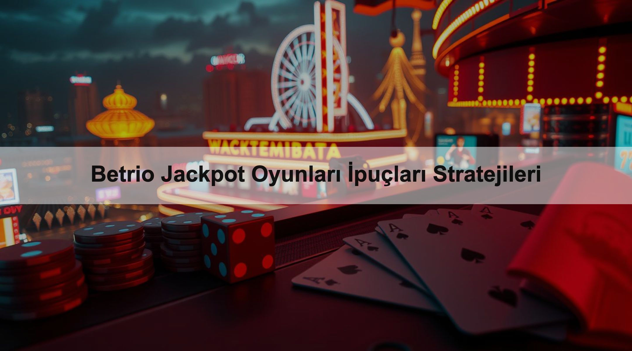 Betrio Jackpot Oyunları İpuçları Stratejileri