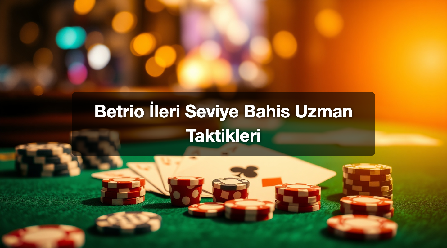Betrio İleri Seviye Bahis Uzman Taktikleri