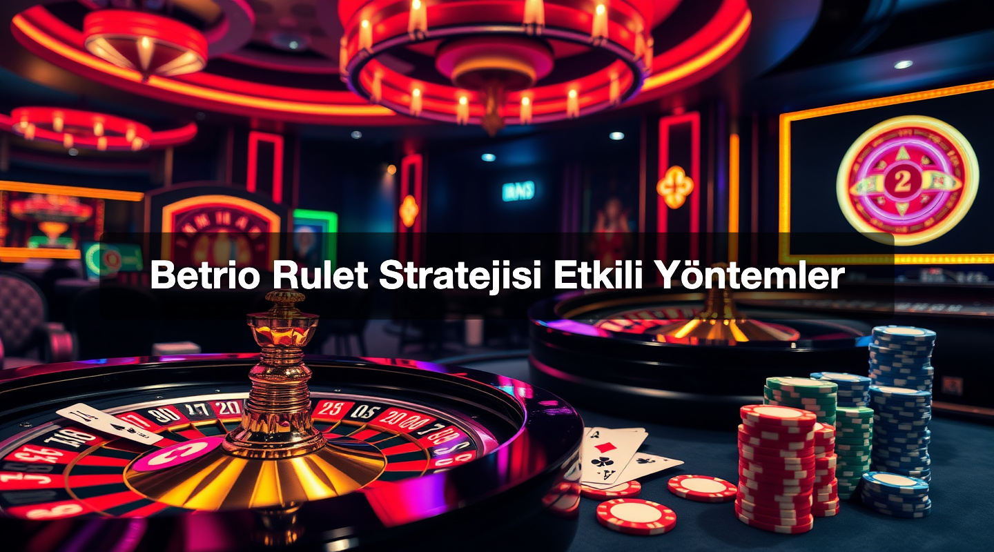 Betrio Rulet Stratejisi Etkili Yöntemler