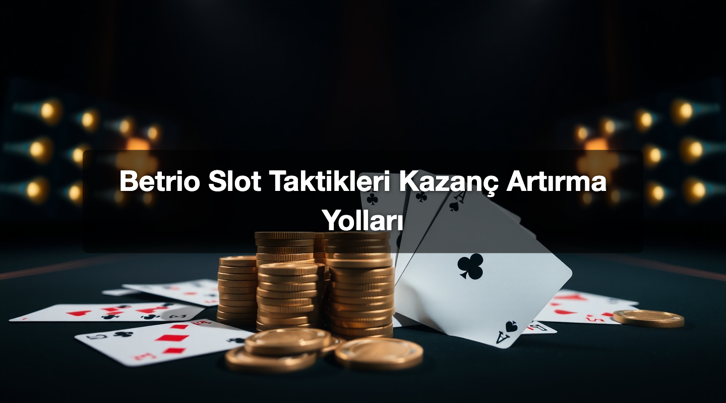 Betrio Slot Taktikleri Kazanç Artırma Yolları